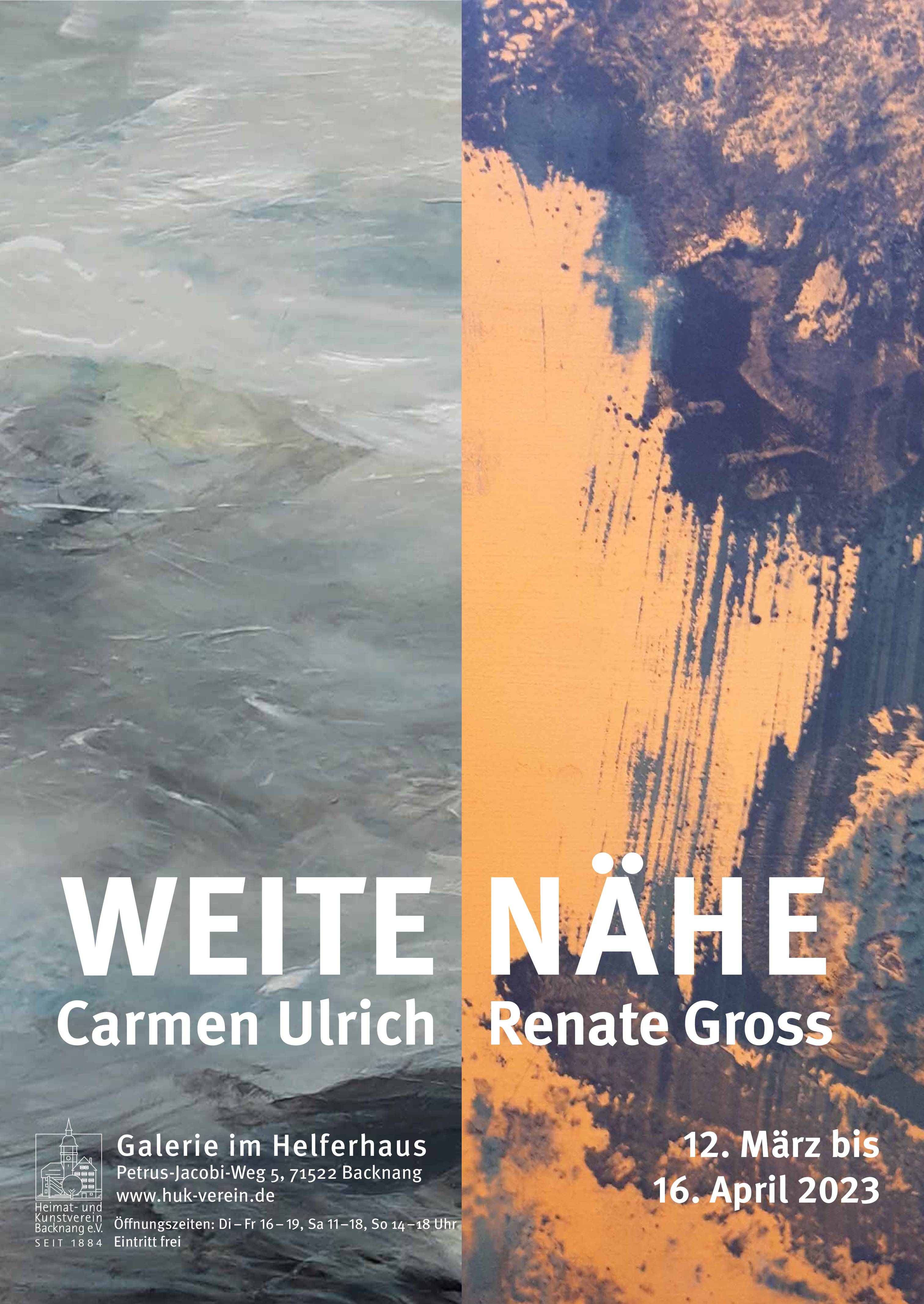 WEITE/NÄHE Ausstellung